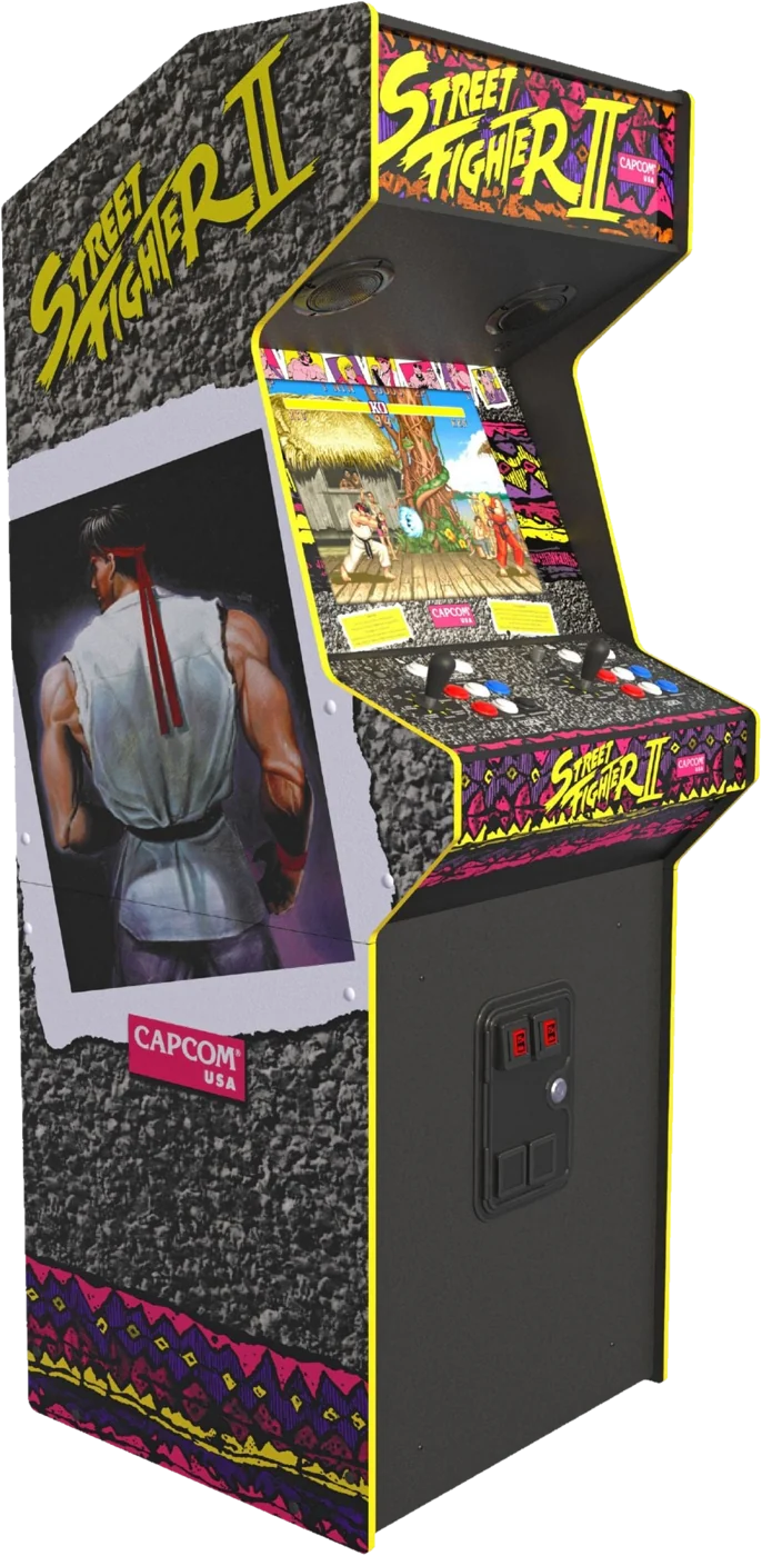 Street Fighter II: The World Warrior XT cabinet