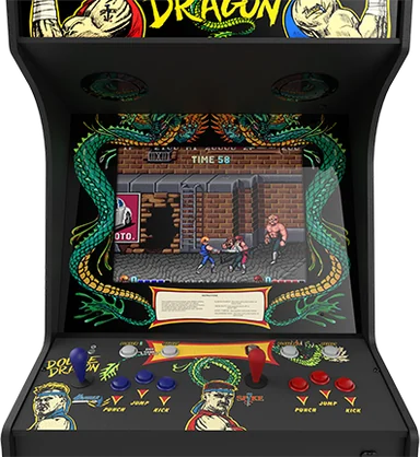 Double Dragon XT control panel from above